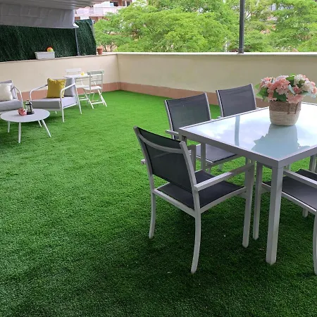 Espectacular Piso Con Fascinante Terraza Near Barcelona * Sant Adria de Besos